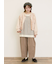【M/Lサイズ】裾ダーツ立体パンツ