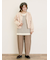 【M/Lサイズ】裾ダーツ立体パンツ