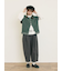 【M/Lサイズ】裾ダーツ立体パンツ