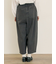 【M/Lサイズ】裾ダーツ立体パンツ