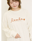 コード刺繍長袖Tシャツ