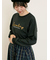 コード刺繍長袖Tシャツ