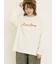 コード刺繍長袖Tシャツ