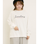 コード刺繍長袖Tシャツ