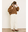 【M/Lサイズ】裾スカラップかぼちゃパンツ