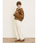 【M/Lサイズ】裾スカラップかぼちゃパンツ