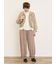 【M/Lサイズ】裾スカラップかぼちゃパンツ