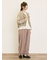 【M/Lサイズ】裾スカラップかぼちゃパンツ
