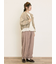 【M/Lサイズ】裾スカラップかぼちゃパンツ