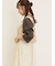 パッチワーク風花柄キルトビスチェ