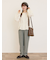 フロントレースブラウス
