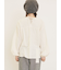 フロントレースブラウス
