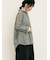 後ろ釦スキッパーチュニック