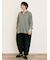後ろ釦スキッパーチュニック