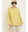 後ろ釦スキッパーチュニック