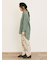 後ろ釦スキッパーチュニック