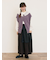 刺繍クロス付きスカート