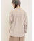 ハンドステッチ風花柄シャーリングブラウス