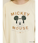 【Disney】ミッキーマウス/袖口レースロンT