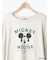 【Disney】ミッキーマウス/袖口レースロンT