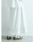 【WEB限定】花柄刺繍ギャザースカート
