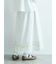 【WEB限定】花柄刺繍ギャザースカート