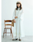 【WEB限定】花柄刺繍ギャザースカート