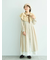 【WEB限定】花柄刺繍ギャザースカート