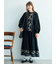 【WEB限定】花柄刺繍ギャザースカート