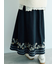 【WEB限定】花柄刺繍ギャザースカート