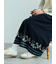 【WEB限定】花柄刺繍ギャザースカート