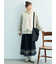 【WEB限定】花柄刺繍ギャザースカート