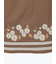 【WEB限定】花柄刺繍ギャザースカート
