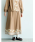 【WEB限定】花柄刺繍ギャザースカート