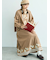 【WEB限定】花柄刺繍ギャザースカート