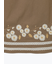 【WEB限定】花柄刺繍ギャザースカート