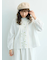 【WEB限定】花柄刺繍ブラウス