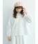 【WEB限定】花柄刺繍ブラウス