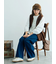 【WEB限定】花柄刺繍ブラウス