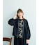 【WEB限定】花柄刺繍ブラウス
