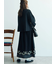 【WEB限定】花柄刺繍ブラウス