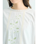 【WEB限定】花柄刺繍ブラウス