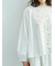 【WEB限定】花柄刺繍ブラウス