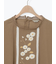 【WEB限定】花柄刺繍ブラウス