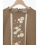 【WEB限定】花柄刺繍ブラウス