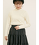 リブハイネックインナー