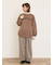 飛び裏毛ざっくり刺繍ロゴスウェット
