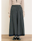 【ゆべし×Samansa Mos2】裾フリルギャザースカート