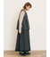 【ゆべし×Samansa Mos2】ティペット付リブニット