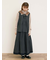 【ゆべし×Samansa Mos2】ティペット付リブニット